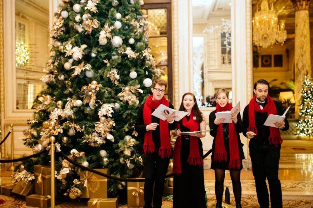 Plaza Hotel NYC Holiday Christmas Decorations
