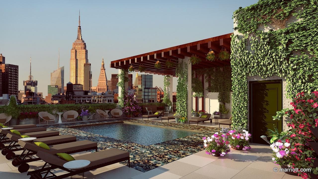 Best NYC Hotel Rooftops